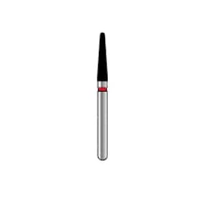 House Brand FG #856.018 Coarse, Round End Taper, Single Use Diamond Burs, 10/Pk - House Brand FG #856.018 Coarse, Round End Taper, Single Use Diamond Burs, 10/Pk - Image 1