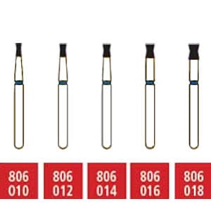 House Brand FG 806.016 Coarse, Double Inverted Cone, Single Use Diamond Bur, 10/Pk - House Brand FG 806.016 Coarse, Double Inverted Cone, Single Use Diamond Bur - Image 1