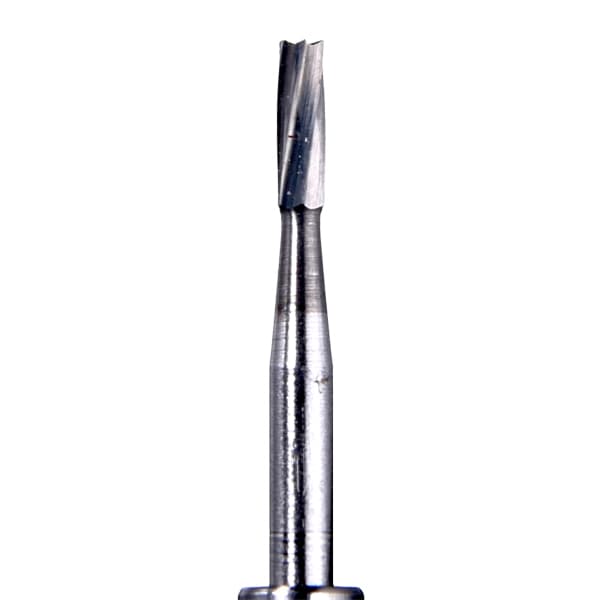 House Brand FG #58 Straight Fissure Plain Carbide Bur, Pack of 10 - House Brand FG #58 Straight Fissure Plain Carbide Bur, Pack of 10 Burs - Image 1