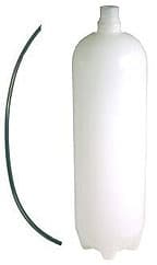 House Brand Heavy-Duty Bottle for Dental Unit Water Systems, 2-Liter, with Cap and Pick-Up Tube - House Brand Heavy-Duty Bottles for Dental Unit Water Systems, 2-Liter Standard - Image 1