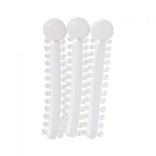 House Brand Ligature Ties, Clear, 1040/Bag - House Brand Ligature Ties Clear 1040/Bag - Image 1