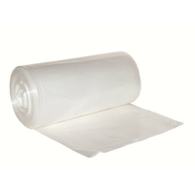 House Brand Clear Plastic Chair Bags / Low Density Can Liner, 33" x 39", 250 Bags/Box - House Brand 33" x 39" Clear Plastic Chair Bags / Low Density Can Liner, 250 - Image 1