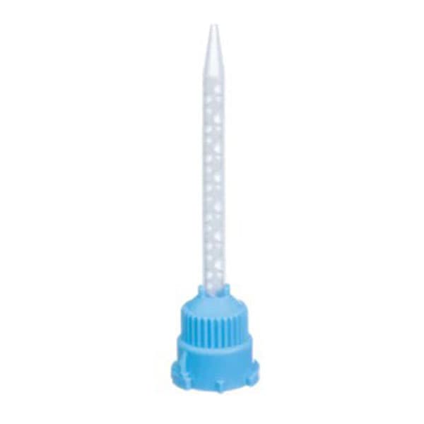 House Brand Crown and Bridge Material Mixing Tips, Blue (White inside), 30/Pk - House Brand Crown and Bridge Material Mixing Tips, Blue (White inside), 30/Pk - Image 1