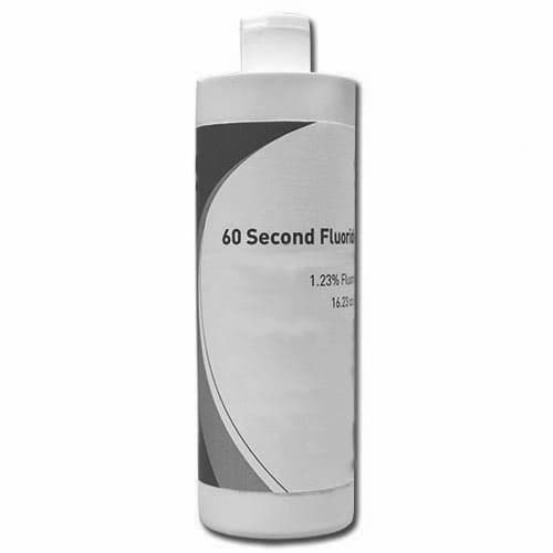 House Brand Fluoride Gel, 60 Second, Bubble Gum Flavor, 1.23% APF, 16 oz Bottle - House Brand Fluoride Gel 60 Sec. BUBBLE GUM 16oz 1.23% APF - Image 1