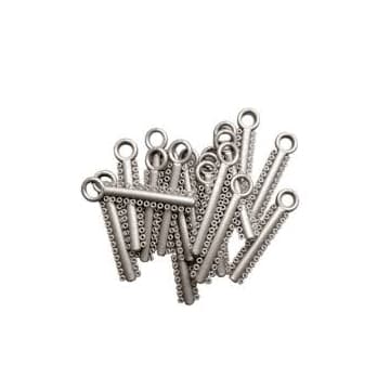 House Brand Ligature Ties, Gray, 1040/Bag - House Brand Ligature Ties Gray 1040/Bag - Image 1