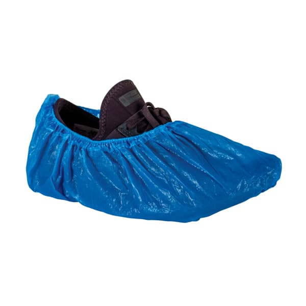 House Brand Shoe Covers, Regular, Blue, 100 per box - House Brand Shoe Covers, Regular, Blue, 100 per box - Image 1