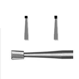 House Brand FG #34 Inverted Cone Carbide Bur, Clinic Pack of 100 - House Brand FG #34 inverted cone Carbide Bur, clinic pack of 100 burs - Image 1
