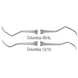 House Brand #13/14 Columbia Curette with 1/4" Round Handle - House Brand #13/14 Columbia Curette with 1/4" Round Handle - Image 1