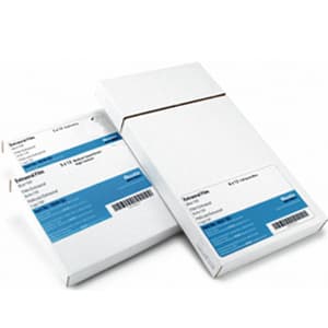 House Brand Extraoral X-Ray Green Sensitive-Medium Speed Film, 5" x 12", High-Contrast, 100 Sheets/Box - House Brand Extraoral X-Ray Green Sensitive-Medium Speed, 5" x 12" - Image 1
