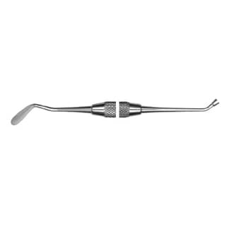 House Brand #2 Woodson Plastic Filling Instrument, Double-Ended, Regular Handle - House Brand #2 Woodson Plastic Filling Instrument DE with Regular Handle - Image 1