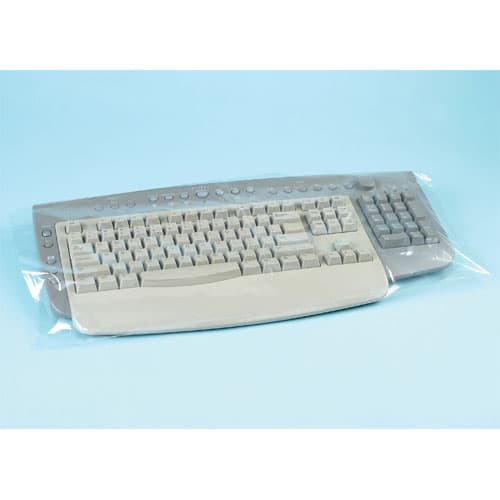 House Brand Keyboard Cover Sleeves, 10" x 24", Box of 500 - House Brand Keyboard Cover Sleeves 10" x 24", Box of 500 - Image 1