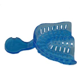 House Brand #3 Medium Upper Full-Arch Perforated Disposable Impression Tray, 12/Pkg - House Brand #3 Medium Upper Full-Arch Perforated Disposable Impression Tray - Image 1