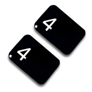 House Brand Phosphor Plates Size #4, 2/Box - House Brand Phosphor Plates Size #4, 2/Box. - Image 1