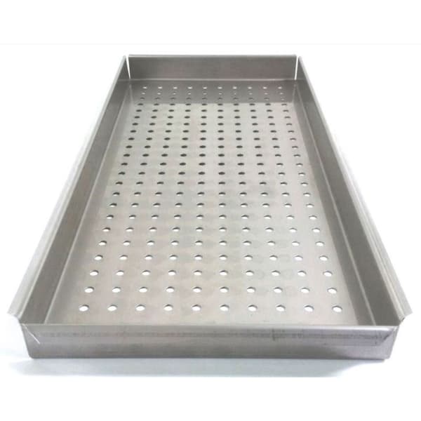House Brand Replacement Small Tray for Midmark M9 Ultraclave, 5-5/8"W x 12"L x 7/8"H, Replaces OEM #002-0253-00 - House Brand Replacement Small Tray for Midmark M9 Ultraclave. Size: 5-5/8" wide - Image 1