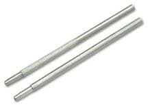 House Brand Simple Stem Mirror Handle, Round, Stainless Steel - House Brand Simple Stem Mirror Handle - Round. Stainless Steel. **This handle - Image 1