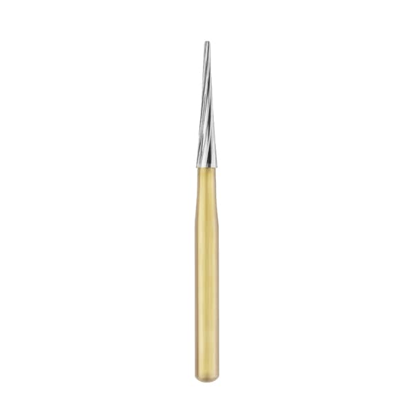 House Brand TFD-3 12 Blade Tapered Fissure Trimming & Finishing Carbide Bur, 10/Pk - House Brand TFD-3 12 Blade, Tapered Fissure, Trimming & Finishing Carbide Bur - Image 1