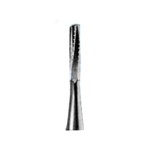 House Brand FG #558 Straight Flat End Crosscut Fissure Carbide Bur, Package of 10 - House Brand FG #558 Straight Flat End Crosscut Fissure Carbide Bur, Package - Image 1