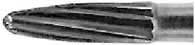 House Brand FG #7803 12-Blade Bullet-Shaped Tungsten Carbide Finishing Bur, 100/Clinic Pack - House Brand FG #7803 12 blade Bullet shaped T&F bur, 100/Clinic Pack - Image 1