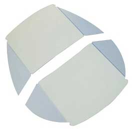 Pelton & Crane LF II & III Lens Splash Shield, Upper and Lower Shields, Fits All LF II & LF III Models - LF II & III Lens Splash Shield, Pelton and Crane style - Image 1