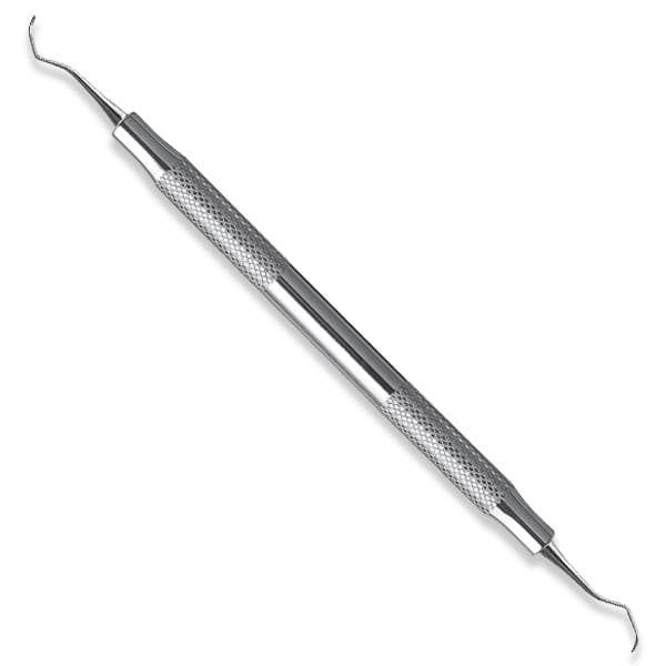 Hu-Friedy Barnhart Curette #5/6, Double-Ended, with #4 Handle - Hu-Friedy #5/6 double end Barnhart curette with #4 handle - Image 1