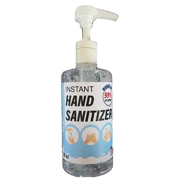 Spa Essentials 62% Alcohol Hand Sanitizer Gel, 16 oz Pump Bottle, Kills 99.9% of Germs - Spa Essentials 62% Alcohol Hand Sanitizer Gel, 1 x 16oz Pump Bottle. Kills - Image 1
