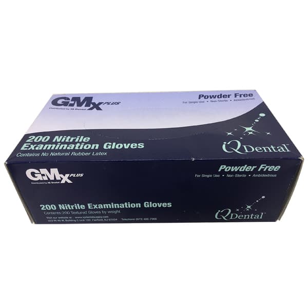 GMX Plus Nitrile Examination Gloves, Violet, X-Small, Powder-Free, Non-Sterile, Fingertip Textured, 200/Box - GMX Plus Nitrile Examination Gloves Violet X-SMALL Box/200. Fingertip Textured - Image 1