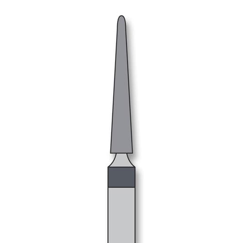 iSmile FG #850N.016 SC Round End Taper Diamond Bur, Super Coarse, 5/Pk - iSmile FG # 850N.016 SC Round End Taper, 5/pk. High quality, multi-use diamond - Image 1