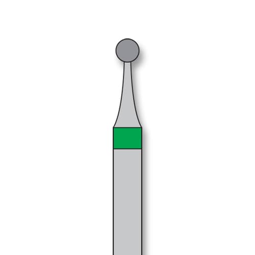 iSmile FG #801.016 C Round Diamond Bur, Coarse Grit, 1.6 mm Head, 5/Pk - iSmile FG # 801.016 C Round, 5/pk. High quality, multi-use diamond burs - Image 1