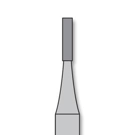 iSmile FG #57 Straight Fissure Carbide Bur, 1.0mm Diameter, High-Speed, 10/Pack - iSmile FG #57 Straight Fissure Carbide Bur 10/Pack. High quality carbide burs - Image 1