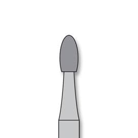 iSmile FG #7406 12 Blade Egg T&F Bur, Pack of 5 - iSmile FG #7406 12 blade Egg T&F bur, pack of 5 burs - Image 1