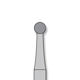iSmile FG #7008 12-Blade Round T&F Finishing Bur, Pack of 5 - iSmile FG #7008 12 blade Round T&F Bur, pack of 5 burs - Image 1