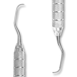 iSmile Gracey Curette #5/6 DE with GripRite Stainless Steel Handle, #440 Grade German Steel - iSmile Gracey Curette - #5/6 DE with GripRite SS Handle.Made with #440 grade - Image 1