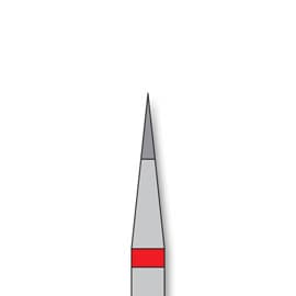 iSmile FG #858.008 SS FINE Needle Single Use Diamond Bur, 10/Pk - iSmile FG #858.008 SS FINE Needle Single Use Diamond Bur 10/Pk. Designed - Image 1