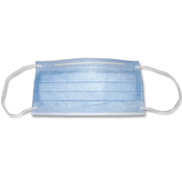 iSmile Ear-Loop Face Mask, Level 2, Blue, 50/Box - iSmile Ear-Loop Face Mask, Level 2, Blue, 50/Box - Image 1