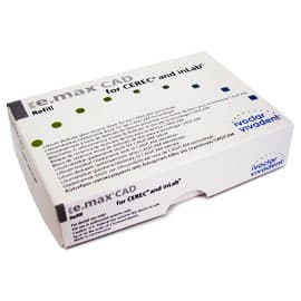 IPS e.max CAD HT Block, Shade A3.5, Size C14, 5/Pk - IPS e.max CAD HT C14 for CEREC - Image 1