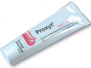 Ivoclar Vivadent Proxyt Prophy Paste - Fine Grit, Universal Polishing and Cleaning Paste, 55g Tube - Proxyt Prophy Paste - Fine Grit. Universal Polishing and Cleaning Paste for use - Image 1