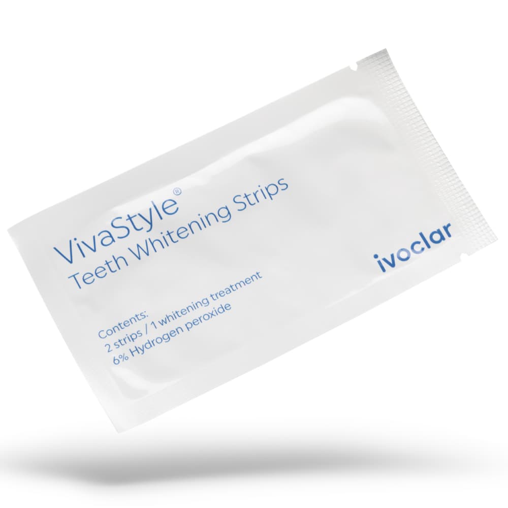 VivaStyle 6% Hydrogen Peroxide Whitening Strips, 28/Pk - VivaStyle 6% Hydrogen Peroxide Whitening Strips, 28/Pk - Image 1