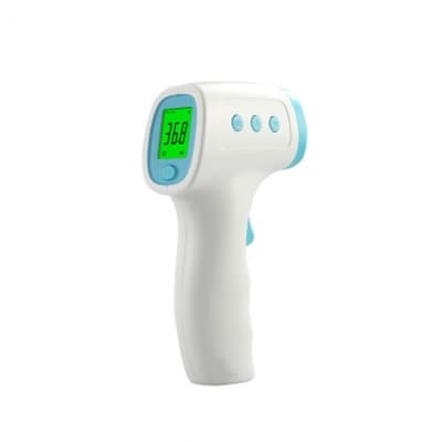 Jiacom Non-Contact Infrared Thermometer, 1/Pk, Temperature Range 32.0°C-42.9°C, Accuracy ±0.2°C, Requires 2 AAA Batteries (Not Included) - Jiacom Non-Contact Infrared Thermometer, 1/Pk. Temperature Range - Image 1