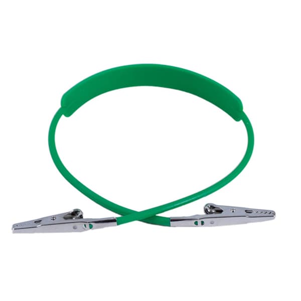 JMU Dental Bib Holder Clips, Green, 10/Box - JMU Dental Bib Holder Clips, Green, 10/Bx - Image 1