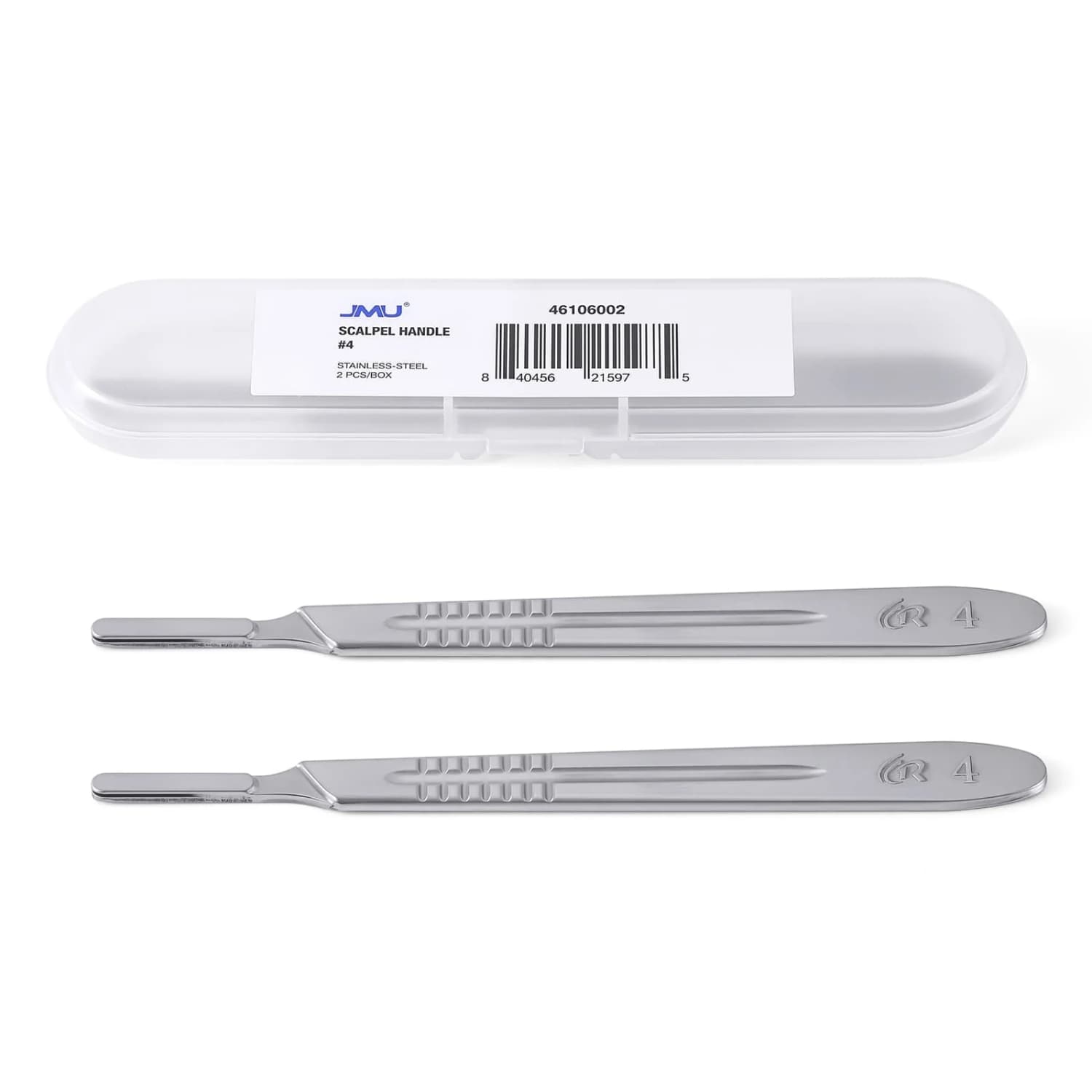 JMU #4 Scalpel Blade Handle with Scale, 2/Pk - JMU #4 Scalpel Blade Handle with Scale, 2/Pk - Image 1