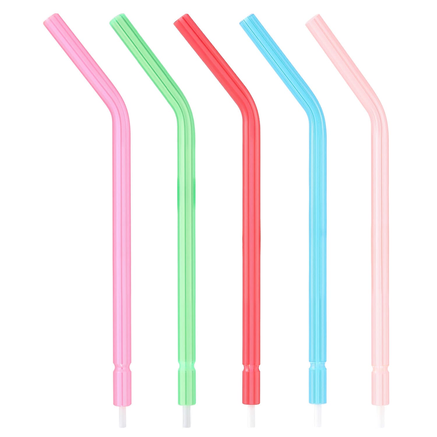 JMU Disposable Air Water Syringe Tips, Assorted Colors with White Inner Core, 250/Pk - JMU Disposable Air Water Syringe Tips, Assorted Colors Tube with White Inner Core, 250/Pk - Image 1