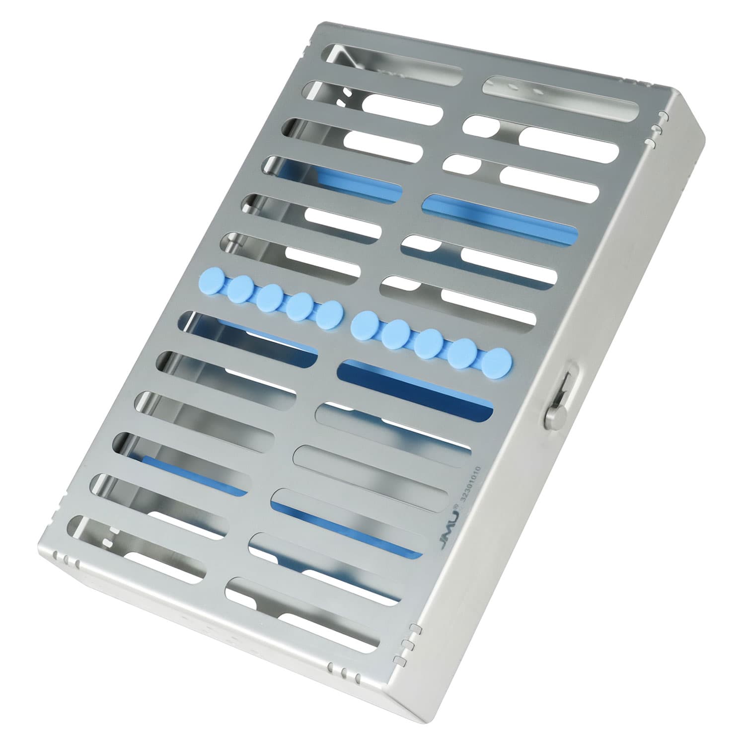 JMU Autoclavable Sterilization Cassette, 10-Instrument, Hinge Design, 1/Pk - JMU Autoclavable Sterilization Cassette, 10-Instrument, Hinge Design, 1/Pk - Image 1