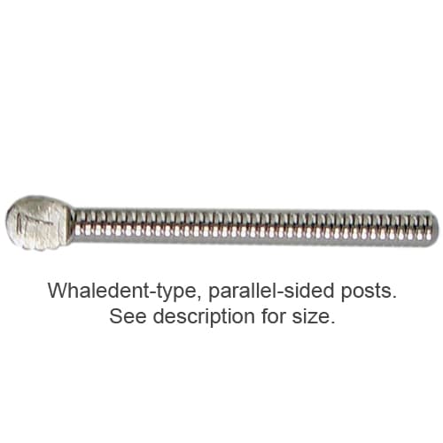 Johnson-Promident #5 Whaledent-Type Parallel-Sided Titanium Posts, 10/pk - Johnson-Promident #5 Whaledent-Type Parallel-Sided Titanium posts, 10/pk - Image 1