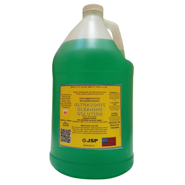 JSP Ultrasonic Cleaning Solution, Non-Ammoniated, 1 Gallon (128 oz) Bottle - JSP Ultrasonic Cleaning Solution, Non-Ammoniated, 1 Gal. (128 oz) Bottle - Image 1