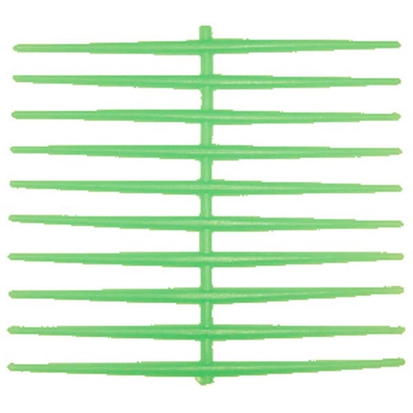 JSP Wax Patterns Molar Clasps, Mesh, 10 Sheets/Box, approx. 100 g - JSP Wax Patterns Molar Clasps, 10 sheets, approximately 100 gm/Box. Mesh - Image 1