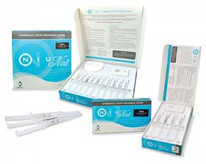 Deepak Niu Nait 16% Carbamide Peroxide Take-Home Tooth Whitening System, Mint, Bulk Kit: 50 x 1.3 g Syringes, 50 Tips & Tray Holder - Deepak Niu Nait 16% Carbamide Peroxide MINT 50/Pk. Take-Home Tooth Whitening - Image 1