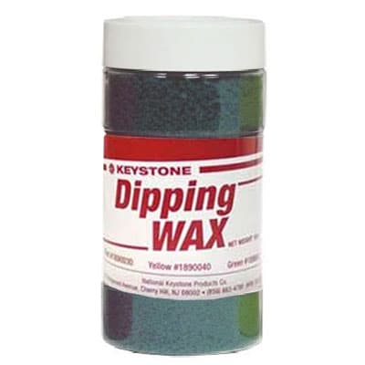 Keystone Dipping Wax Green, 10 oz - Keystone Dipping Wax Green, 10 ounces package of dipping wax - Image 1