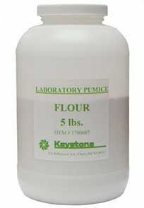 Keystone Laboratory Pumice Powder, Medium 0-1/2, 50 lb Bottle - Keystone Laboratory Pumice Powder, Medium 0-1/2, 50lb. Bottle - Image 1