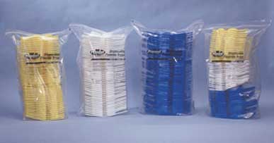 Mizzy Prevent Dual Arch Fluoride Trays, Foam, Medium, Disposable, 100/Pack - Foam Fluoride Trays Double - Image 1