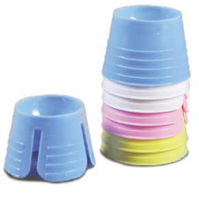Prehma Blue Disposable Dappen Dishes, Box of 1000 - Prehma Blue Disposable Dappen Dishes, Box of 1000 - Image 1